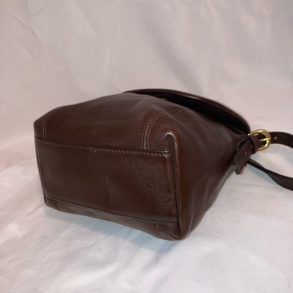 Vintage COACH 4108 Small Soho Leather Handbag Brown Satchel Bag - Picture 6 of 12